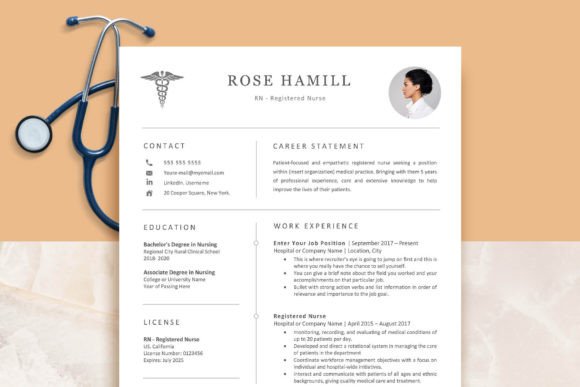 Download Registered Nurse Resume Template - Resume template Collection